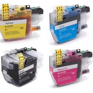 Brother LC3219XL 2 X BK-C-M-Y blækpatron 21.000 sider Kompatibel - LC3219XL- 8 stk