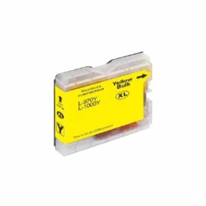 Brother LC970Y gul blækpatron 20ml - Kompatibel - LC970Y