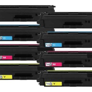 Brother TN328 - 2 x BK-C-M-Y toner - Kompatibel TN328 - 48.000 sider