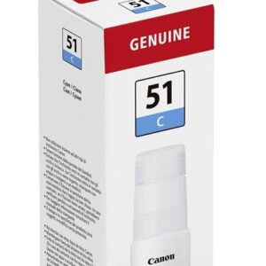 Cyan blæk - Canon 4546C001 GI-51C - 70 ml.