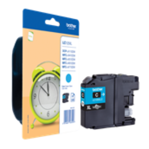 Cyan blækpatron - Brother 125XL - 10,8ml