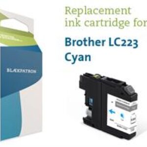 Cyan blækpatron - Brother LC-223C - 6 ml