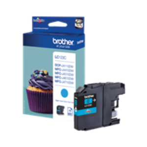 Cyan blækpatron - Brother LC123C - 5,7ml