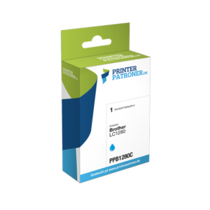 Cyan blækpatron - Brother LC1280XL - 22,8 ml