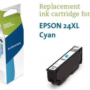 Cyan blækpatron - Epson 24XLC - 11ml