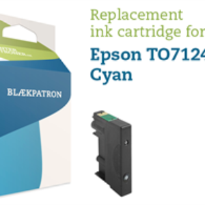 Cyan blækpatron - Epson T0712/892 - 5,2 ml.