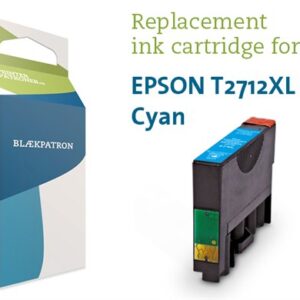 Cyan blækpatron - Epson nr.27XL - 12ml