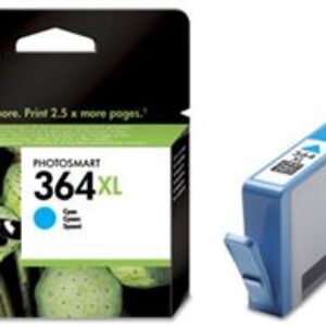 Cyan blækpatron - HP nr.364 CXL - 7ml.