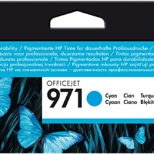 Cyan blækpatron - HP nr.971 - 2.500 sider