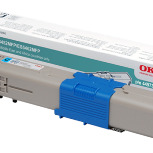 Cyan lasertoner 44973511. - OKI - 6.000 sider.