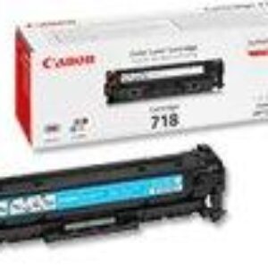 Cyan lasertoner 718C - Canon - 2.900 sider.