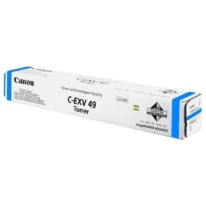 Cyan lasertoner C-EXV49 - Canon - 19.000 sider.
