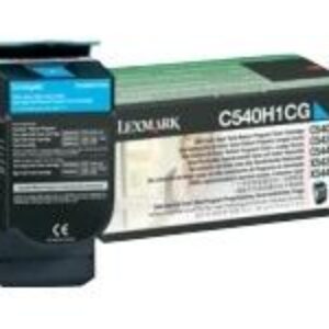 Cyan lasertoner C540H - Lexmark - 2.000 sider