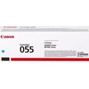 Cyan lasertoner CRG-055 - Canon - 2.100 sider.
