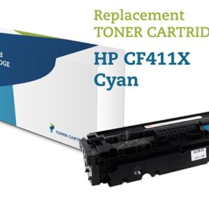 Cyan lasertoner - HP 411X - 5.000 sider