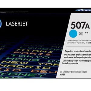 Cyan lasertoner - HP 507A - 6.000 sider