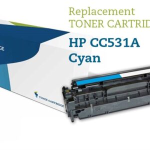 Cyan lasertoner - HP CC531A / Canon 718 - 2.800 sider