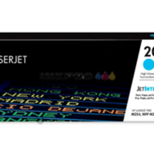 Cyan lasertoner - HP nr.203 X - 2.500 sider