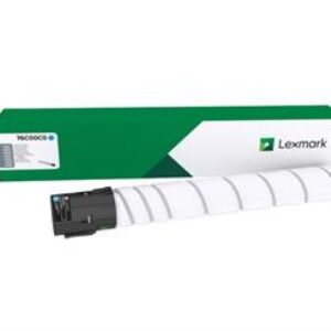 Cyan lasertoner - Lexmark 76C00C0 - 11.500 sider