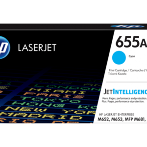 Cyan lasertoner Nr.655A - HP - 10.500 sider