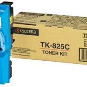 Cyan lasertoner TK-825 - Kyocera - 7.000 sider