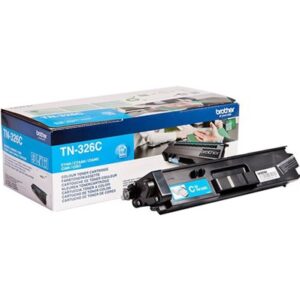 Cyan lasertoner TN326C - Brother - 3.500 sider.