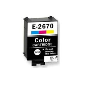 Epson 267 Tri-Color C-M-Y blækpatron 12ml Uoriginal - C13T26704010