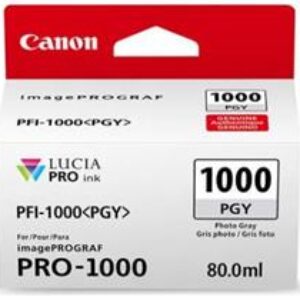 Foto Grå blækpatron 1000PGY - Canon - 80,0ml.