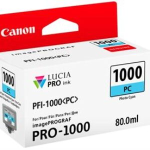 Foto cyan blækpatron 1000PC - Canon - 80,0ml.