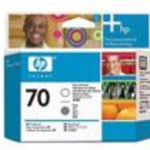 Gloss enhancer & grå printhoved nr. 70 - HP -