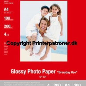 Glossy fotopapir A4 - Canon - 200gr./100 ark