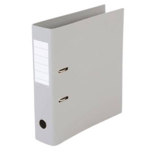 Grå Bred Brevordner A4 75mm