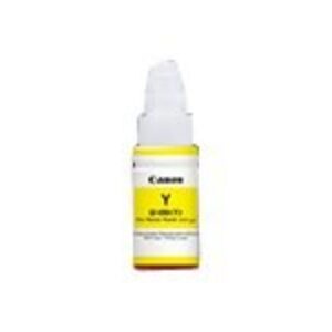 Gul blæk - Canon 0665C001 GI-490 - 70 ml.