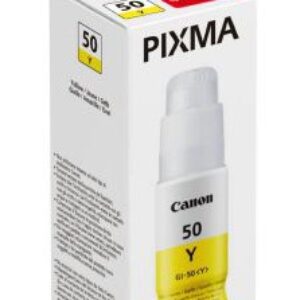 Gul blæk - Canon 3405C001 GI-50 - 70 ml.