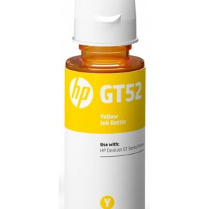 Gul blæk - GT52 til HP M0H56AE - 70 ml.