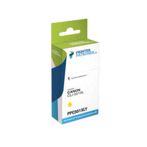 Gul blækpatron 551YXL - Canon CLI-551YXL - 11ml