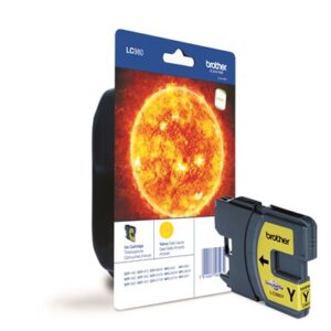 Gul blækpatron 980Y - Brother - 4,8ml.