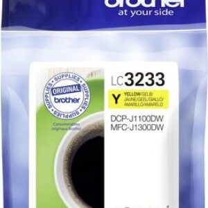 Gul blækpatron - Brother LC3233Y - 1500 sider