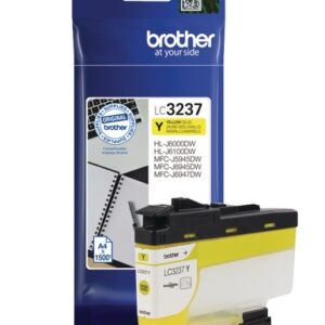 Gul blækpatron - Brother LC3237Y - 1500 sider