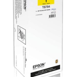 Gul blækpatron - Epson T8784 - 425,7 ml