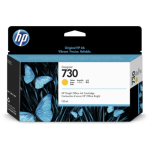 Gul blækpatron - HP nr. 730 - 130ml