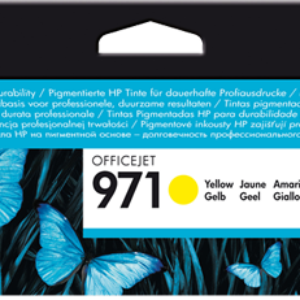 Gul blækpatron - HP nr.971 - 2.500 sider