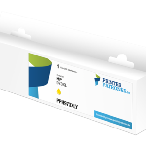 Gul blækpatron - HP nr.973X - 110ml