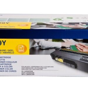 Gul lasertoner 329Y - Brother - 6.000 sider.