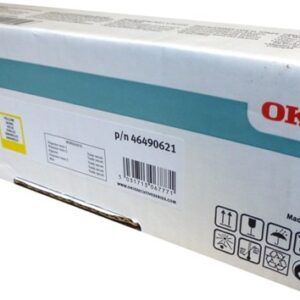 Gul lasertoner 46490621 - OKI - 6.000 sider