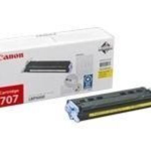 Gul lasertoner 707Y - Canon - 2.000 sider.