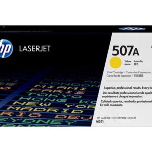 Gul lasertoner - HP 507A - 6.000 sider