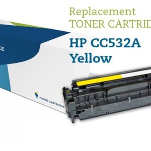 Gul lasertoner - HP CC532A / Canon 718 - 2.800 sider