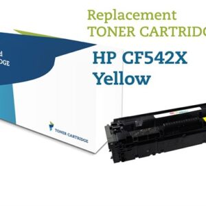 Gul lasertoner - HP nr.203 X - 2.500 sider