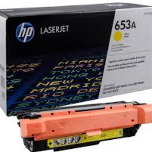Gul lasertoner - HP nr.653A - 16.500 sider